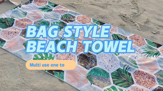 Tas Handuk Pantai Microfiber Cepat Kering