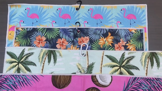 Handuk Golf Cetak Microfiber Cepat Kering