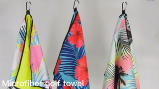 Handuk Golf Waffle Penyerap Super Cepat Kering